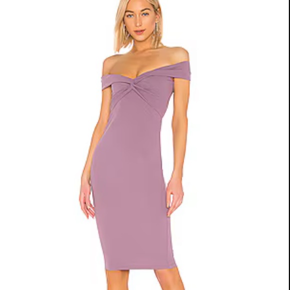 Nookie x REVOLVE Dolly Midi Dress twist front - Picture 1 of 11